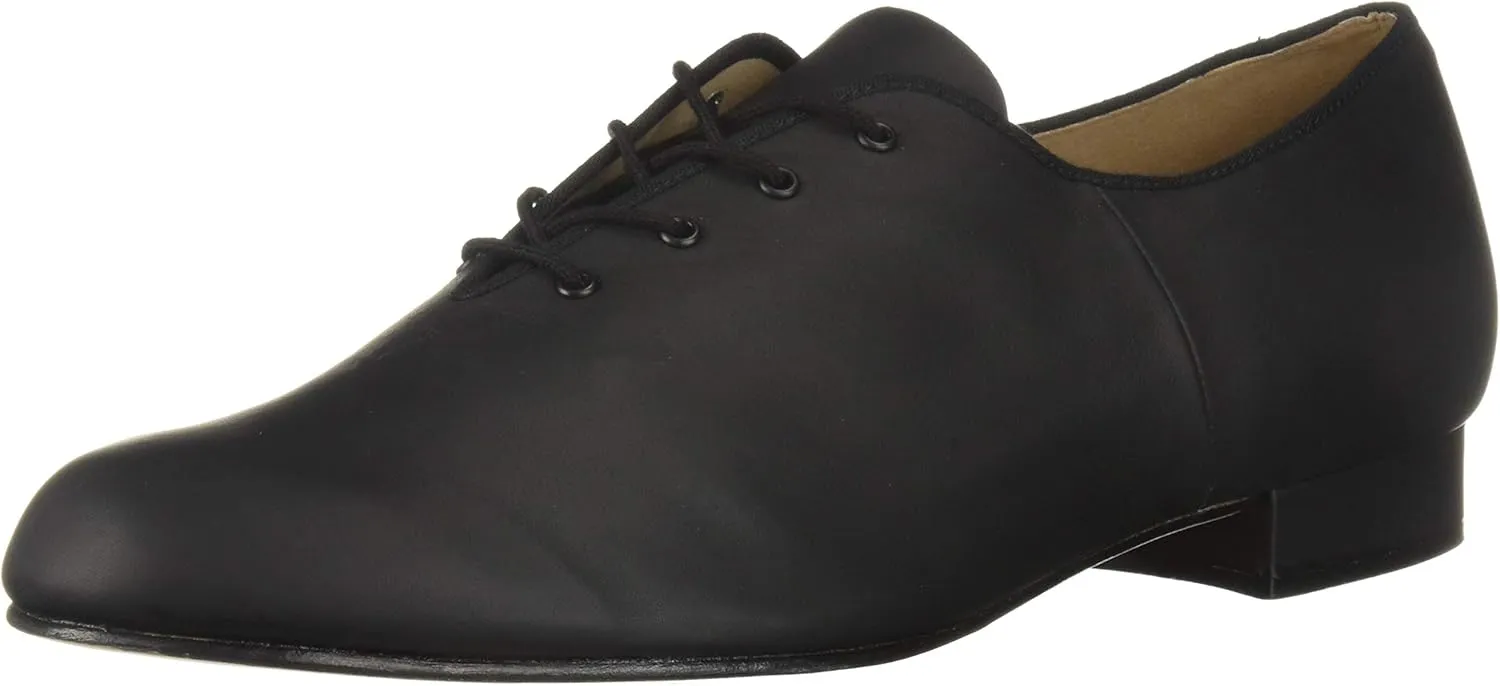 Bloch mens Jazz Oxford Leather Sole Dance Shoe, Black, 8 Medium US