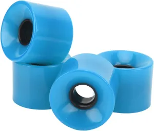 Bnineteenteam 4PCS 60mm Skateboard Wheels,All Terrain Skateboard Wheels for Skateboard,Longboard(Blue)