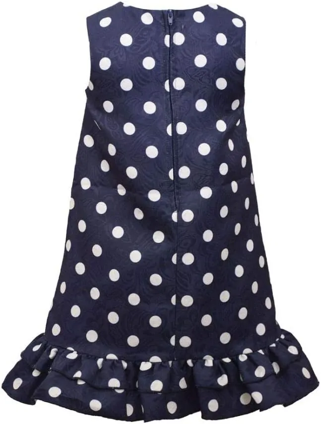 Bonnie Jean Easter Dress Spring Floral Dress with Basket Purse for Toddler and Little Girls