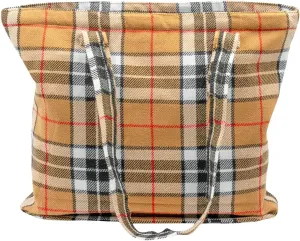 Briomhar Tartan Tote Bag for Women - Plaid Wool Zippered Tote Bag Made in Scotland