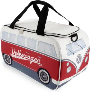 BRISA VW Collection - Volkswagen Insulated Cool-Warm Thermo Picnic Lunch Bag Box for Food in T1 Bus Design (25 Liters/6.6 Gallons)