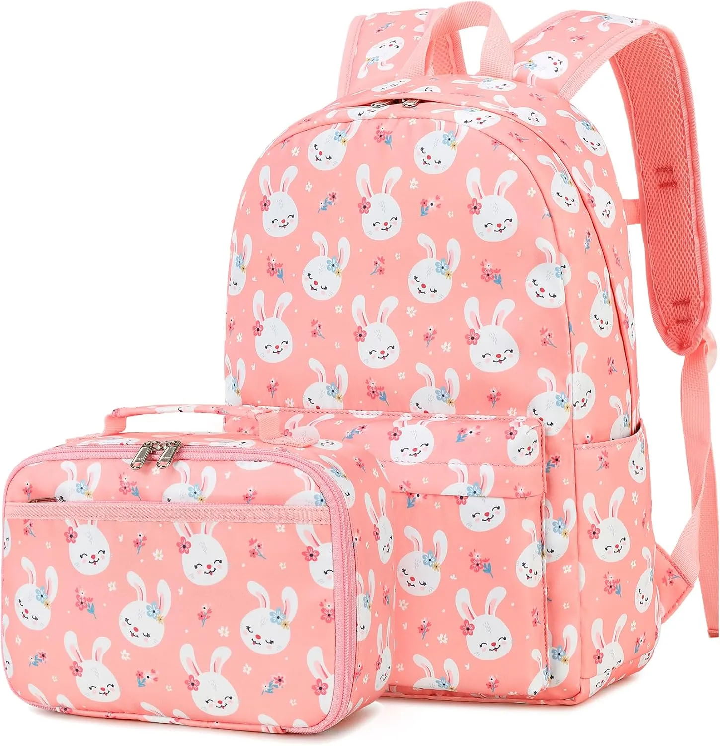 BTOOP Kids Backpack for Girls Boys Kindergarten School Bag with Lunch Box Preschool Bookbag Set for Young Elementary Students