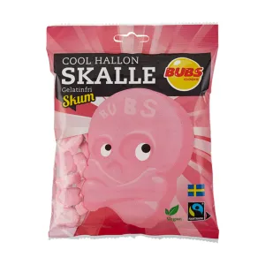 Bubs Cool Raspberry Foam Skull