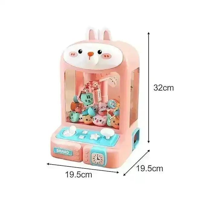 Bunny and Bear Mini Arcade Claw Machine