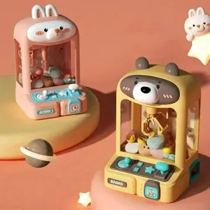 Bunny and Bear Mini Arcade Claw Machine