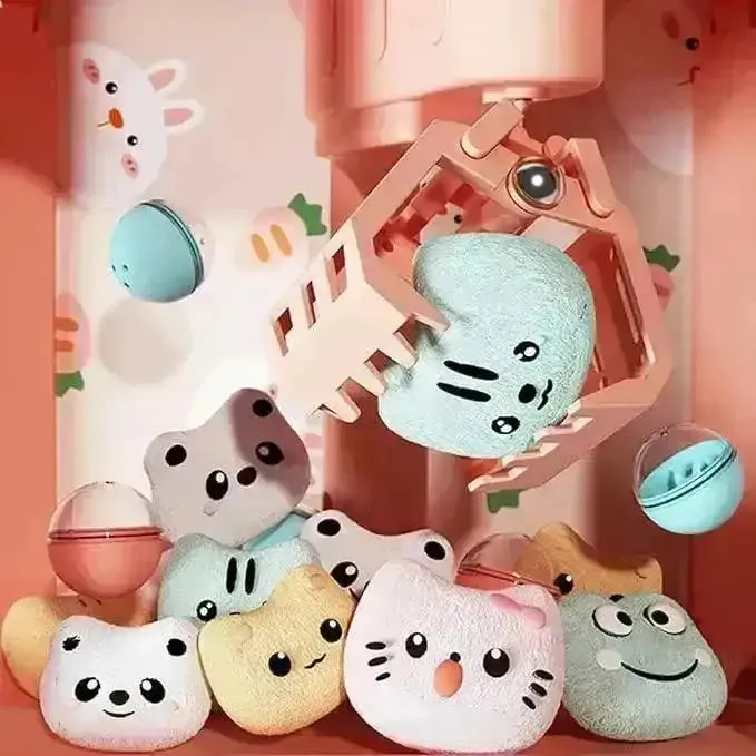 Bunny and Bear Mini Arcade Claw Machine