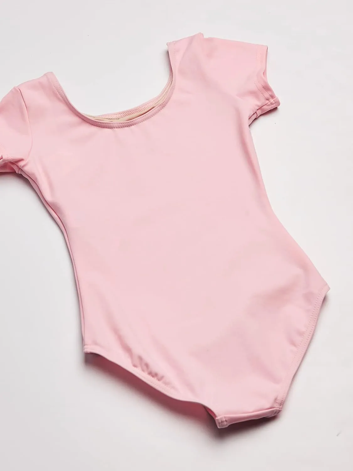 Capezio girls Short Sleeve Leotard - Girls