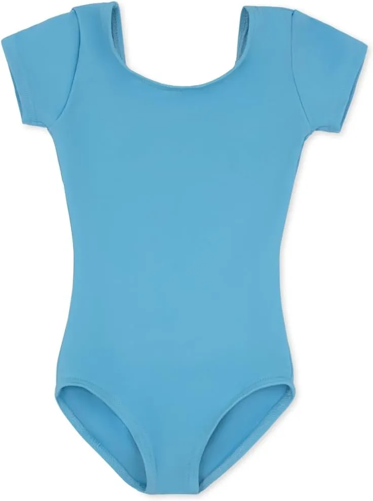 Capezio girls Short Sleeve Leotard - Girls