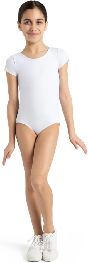 Capezio girls Short Sleeve Leotard - Girls