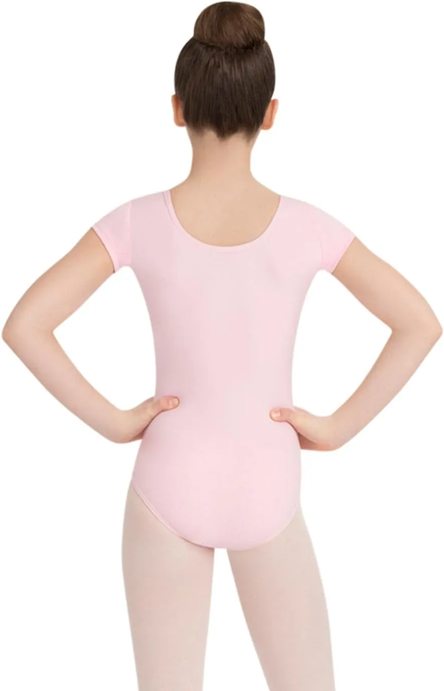 Capezio girls Short Sleeve Leotard - Girls