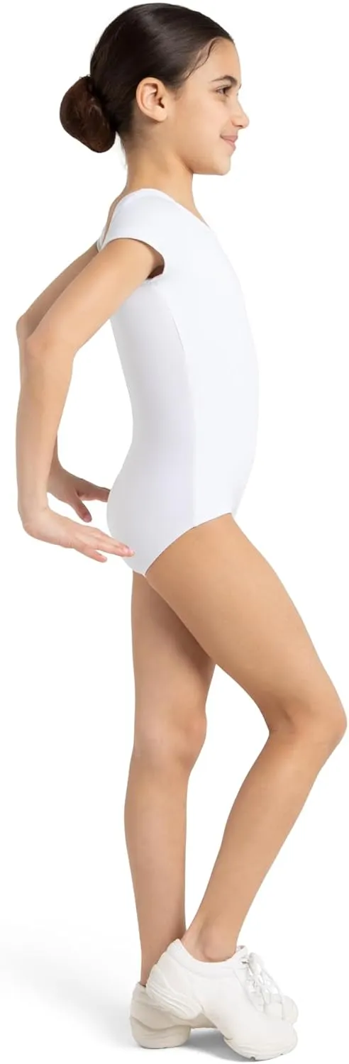 Capezio girls Short Sleeve Leotard - Girls