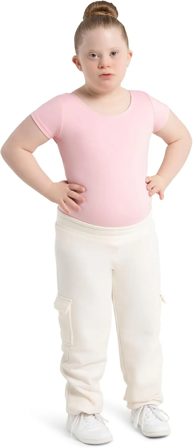 Capezio girls Short Sleeve Leotard - Girls