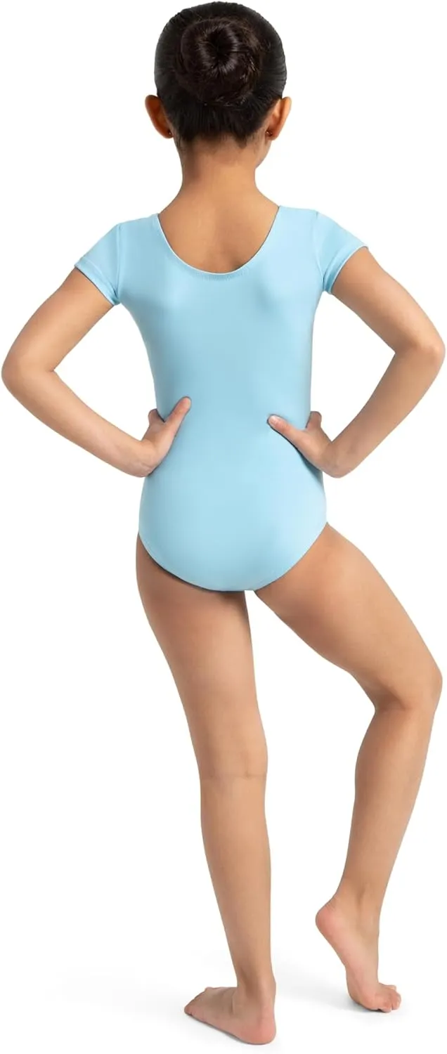 Capezio girls Short Sleeve Leotard - Girls