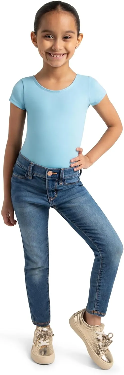 Capezio girls Short Sleeve Leotard - Girls