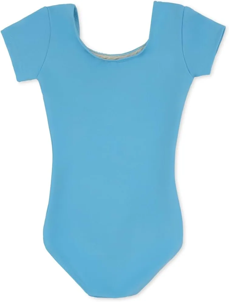 Capezio girls Short Sleeve Leotard - Girls