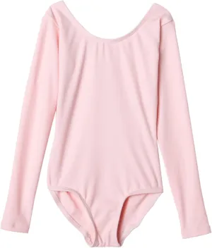 Capezio Girls' Team Basics Long Sleeve Leotard