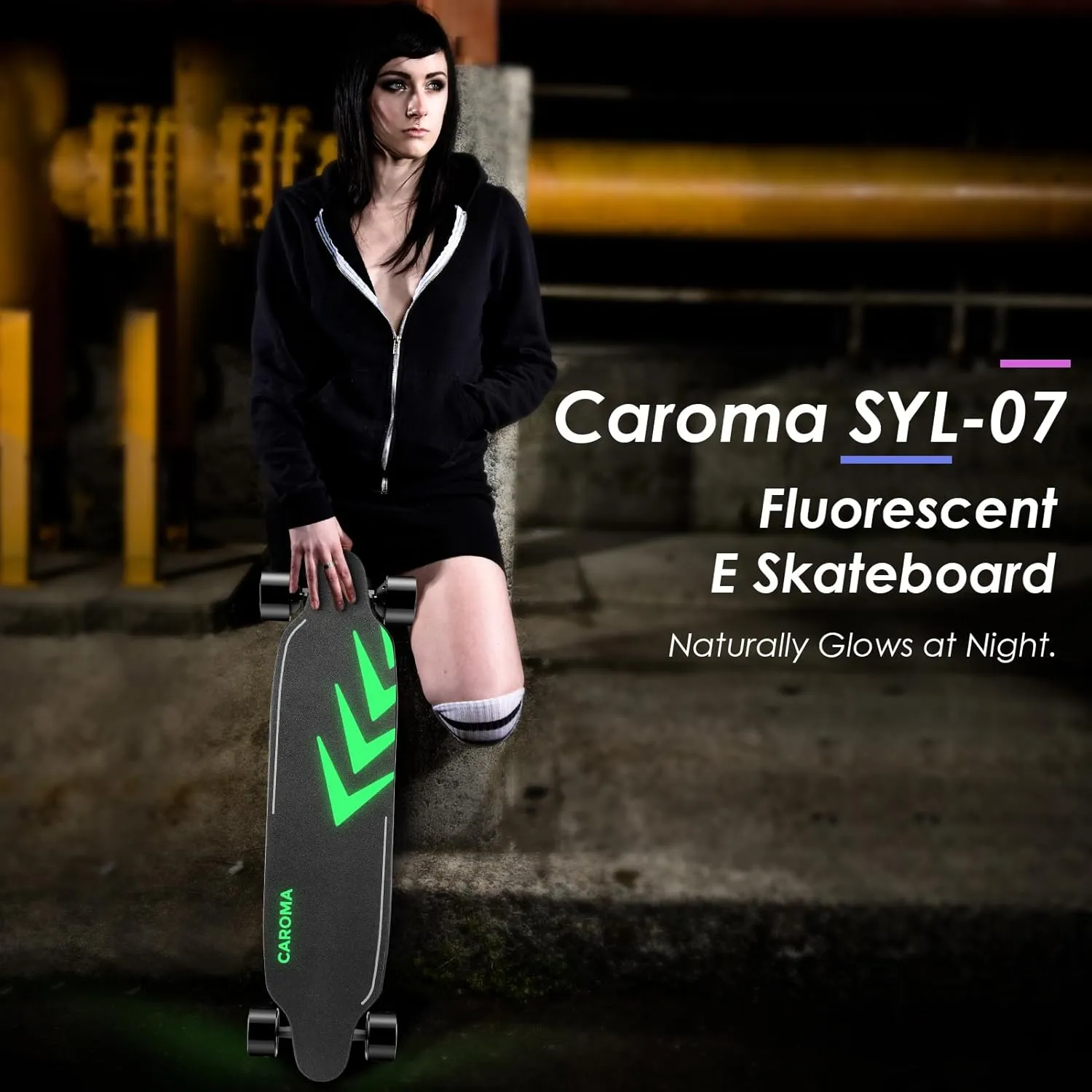 Caroma 1200W/350W Electric Skateboards with Remote, 28/12.4 MPH Top Speed, 16 Miles Range, 330 lbs Max Load, 12 Months Warranty, Electric Longboard for Adults Teens