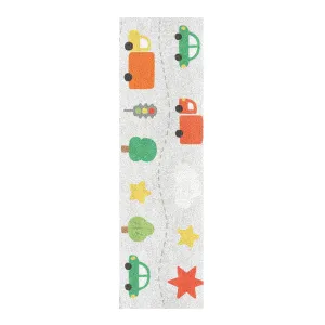Cartoon Car Illustration Gray Skateboard Grip Tape roll Waterproof pro Scooters Grip Tape 33×9 Inch repuesto para patineta