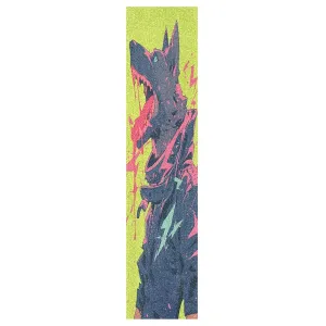 Cartoon German Shepherd Dog Hip-HOP Style Grip Tape roll for Skateboards Non Slip pro Scooter Grip Tape Longboard Griptape Waterproof Cruiser Griptape, 44×10 Inch