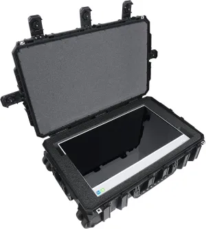 Case Club Travel & Storage Case - Fits Dell Inspiron 27" Touchscreen All-in-One Computer, Keyboard, Mouse, Stand & Cords in a Hard Shell, Wheeled, Waterproof & Shippable Case