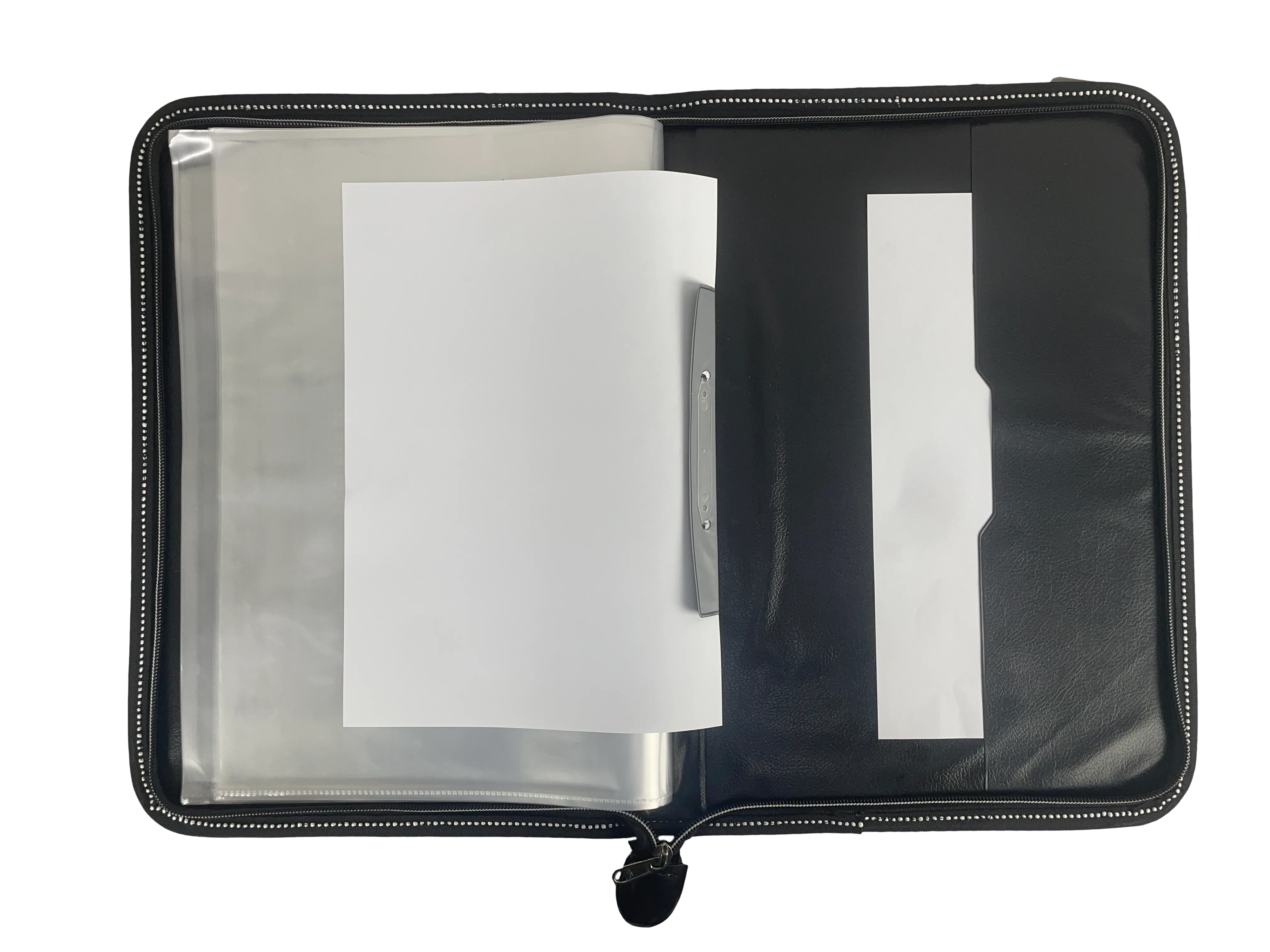 CB - 830 (Chain bag) Executive Portfolio Folder - with 20 Pockets  B4 (Leaves) - (Size : 38cm x 26.5cm)