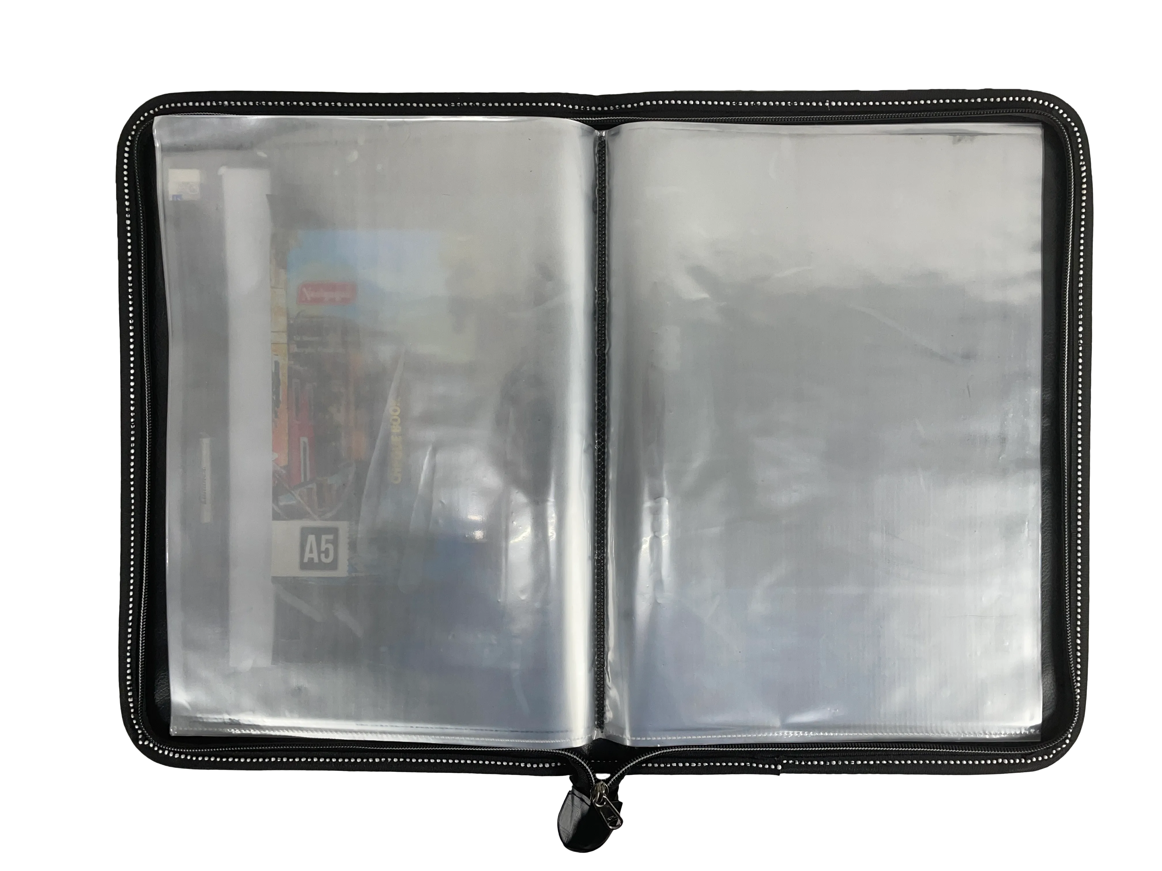 CB - 830 (Chain bag) Executive Portfolio Folder - with 20 Pockets  B4 (Leaves) - (Size : 38cm x 26.5cm)