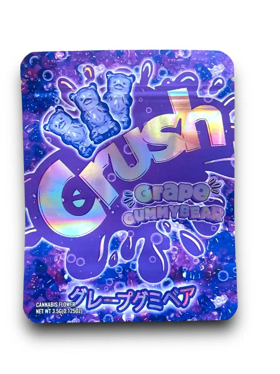 CKrush Grape Gummybear Mylar Bag 3.5 Grams