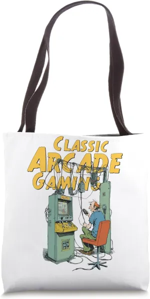 Classic Arcade Gaming Tote Bag