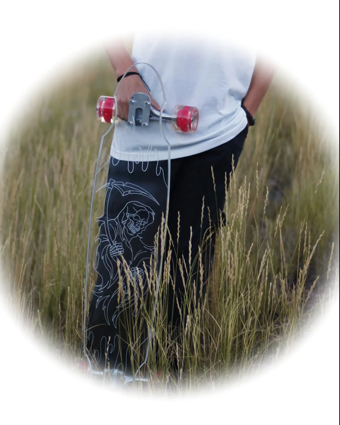 Clear Acrylic Longboards with Light up LED Wheels. Non-Slippery, Super Durable. 40" Longboard Skateboard Great for Beginners to Experts. Easy to Ride, 9" Wide.
