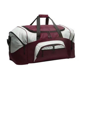 Colorblock Duffel Bag