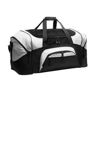 Colorblock Duffel Bag