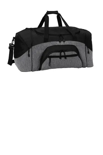 Colorblock Duffel Bag