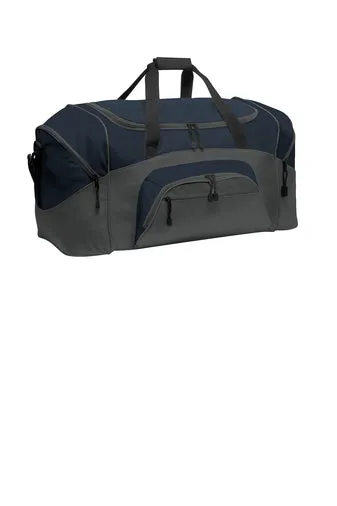 Colorblock Duffel Bag