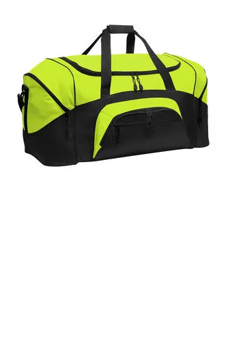 Colorblock Duffel Bag