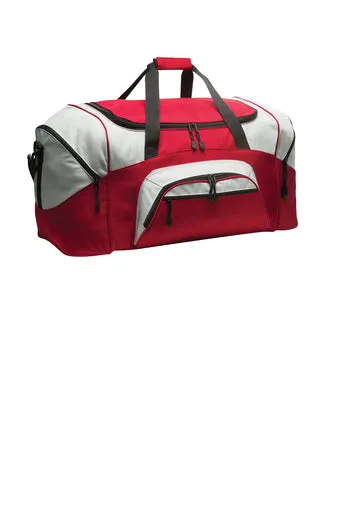 Colorblock Duffel Bag