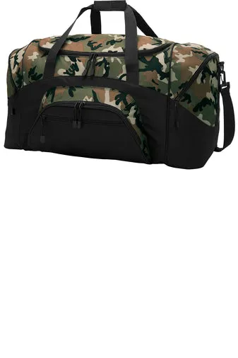 Colorblock Duffel Bag