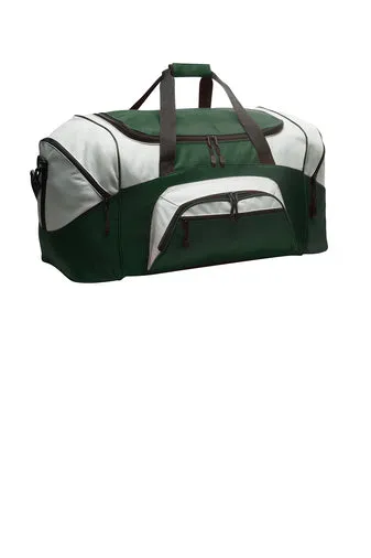 Colorblock Duffel Bag