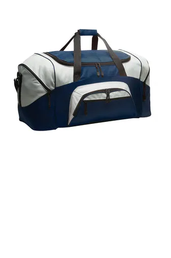 Colorblock Duffel Bag