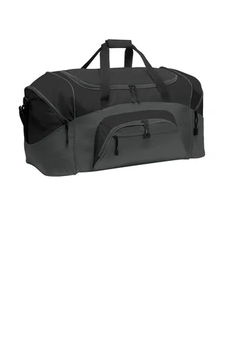 Colorblock Duffel Bag