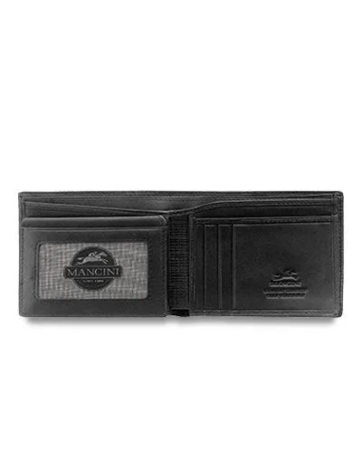 Compact UOMO Collection Mens Left Wing Wallet