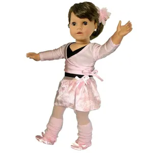 Complete Ballet Leotard and Sweater Doll Set