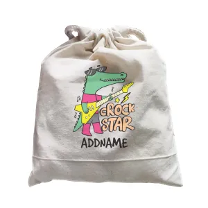 Cool Cute Animals Crocodile Crock Star Addname Satchel