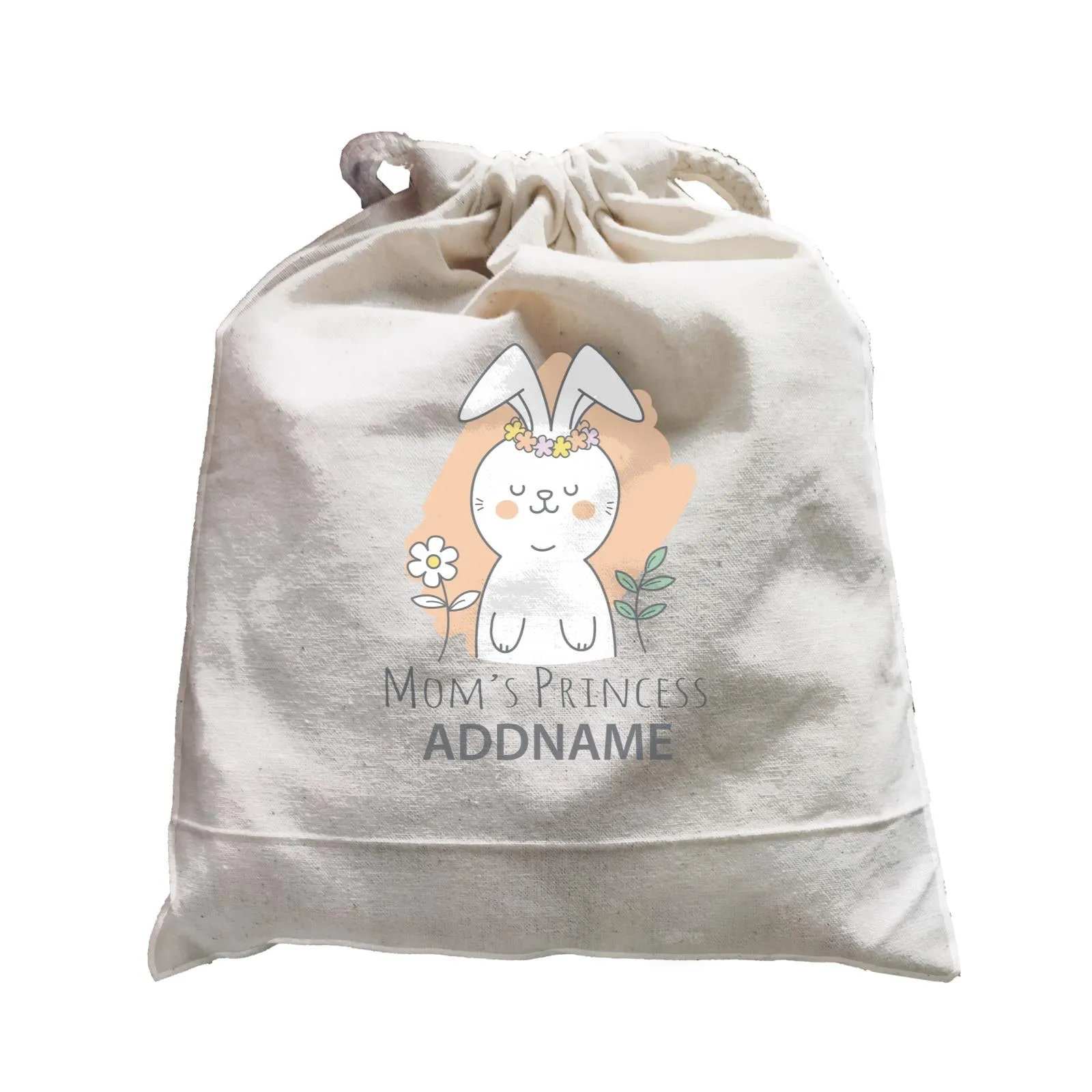 Cool Cute Animals Rabbit Mom's Princess Addname Satchel