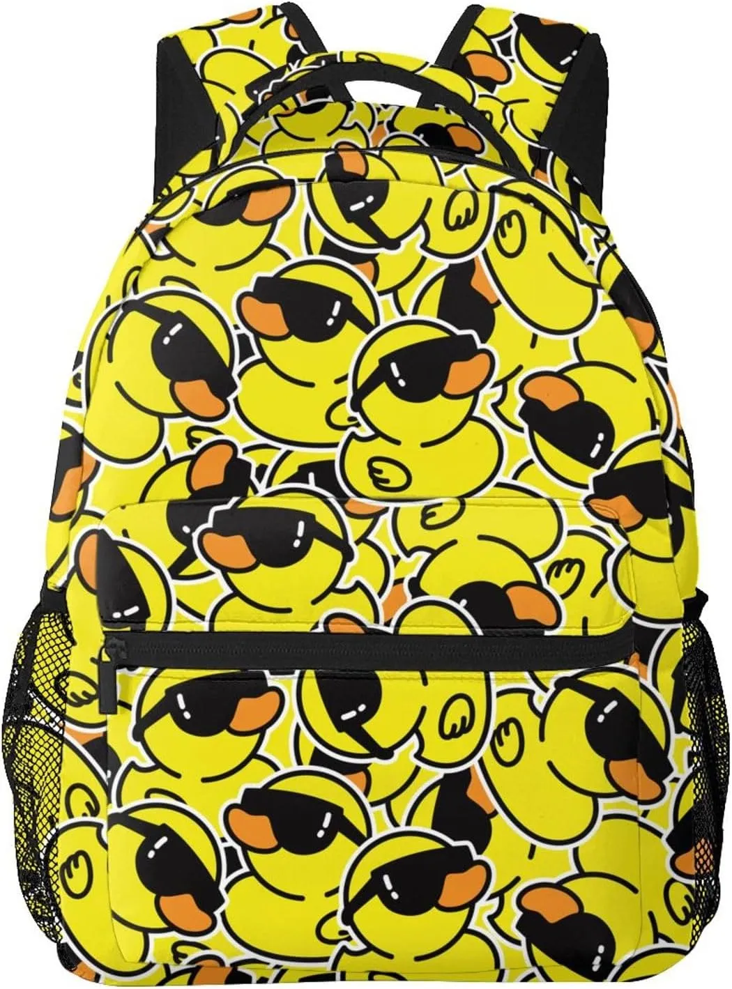 Cool Duck Cartoon Funny Backpack For School Laptop Bags Bookbag Big Casual Daypack For Student Girls Boys Kids Teens Travel Sports Work