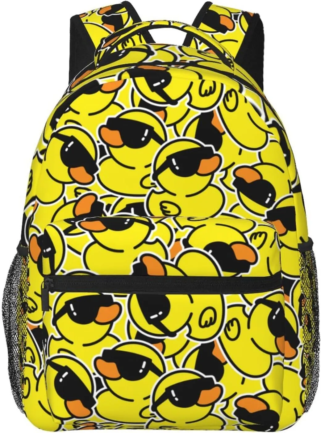 Cool Duck Cartoon Funny Backpack For School Laptop Bags Bookbag Big Casual Daypack For Student Girls Boys Kids Teens Travel Sports Work