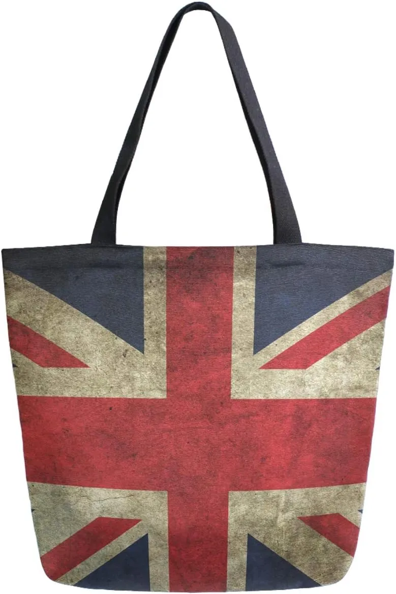 Cool Printed Extra Large Shoulder Tote Bag for Beach Travel Weekender Gym Reusable Grocery Shopping
