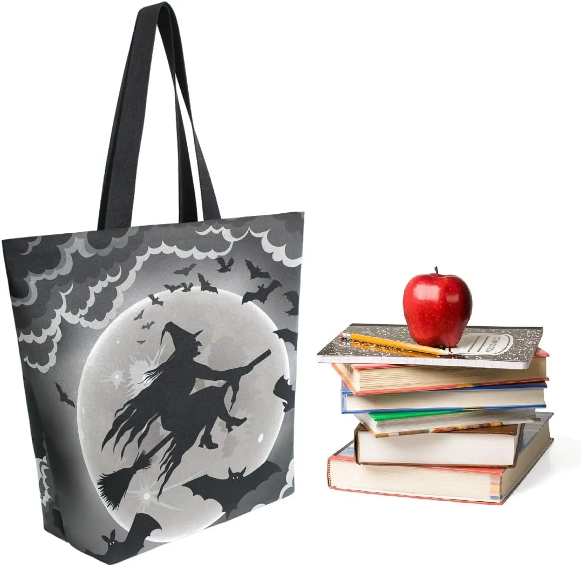 Cool Printed Extra Large Shoulder Tote Bag for Beach Travel Weekender Gym Reusable Grocery Shopping