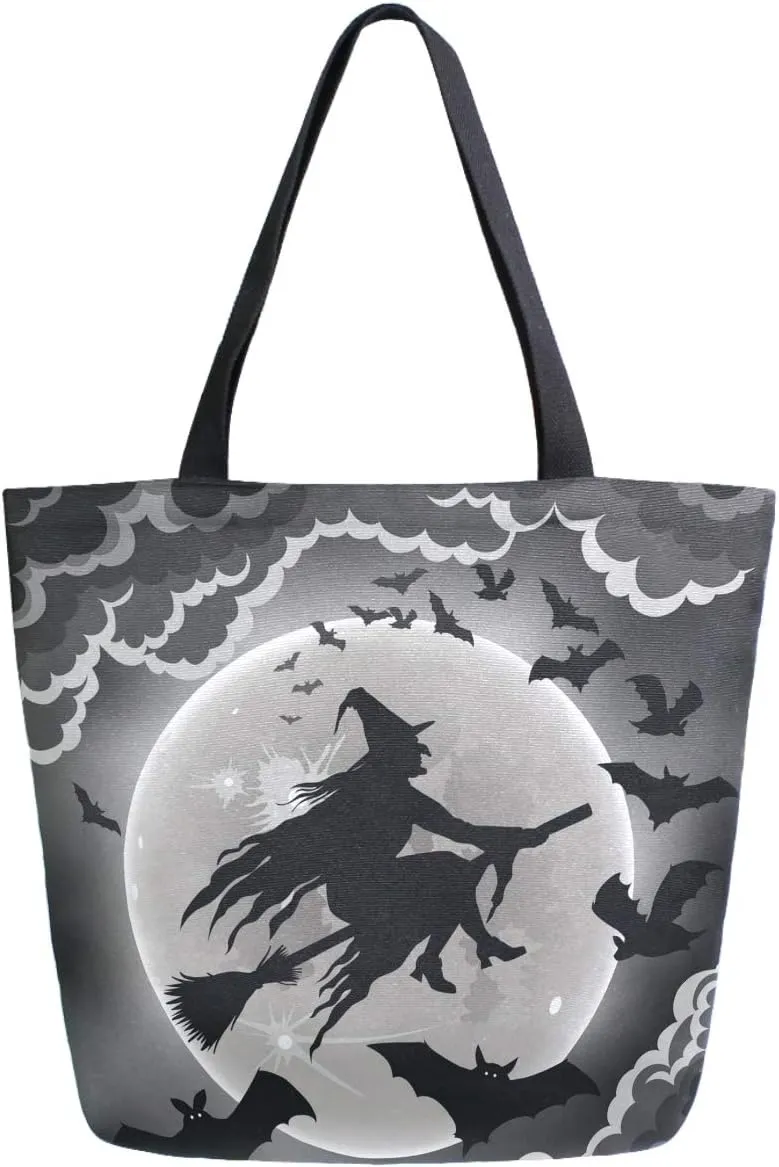 Cool Printed Extra Large Shoulder Tote Bag for Beach Travel Weekender Gym Reusable Grocery Shopping