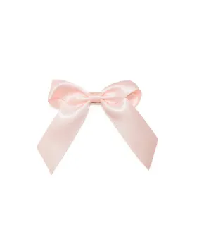Coquette Satin Bow Clip