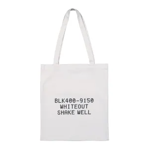 Cotton Bag Donut Print 9150 Whiteout